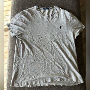 Ralph Lauren Heather Gray Short Sleeve Tee